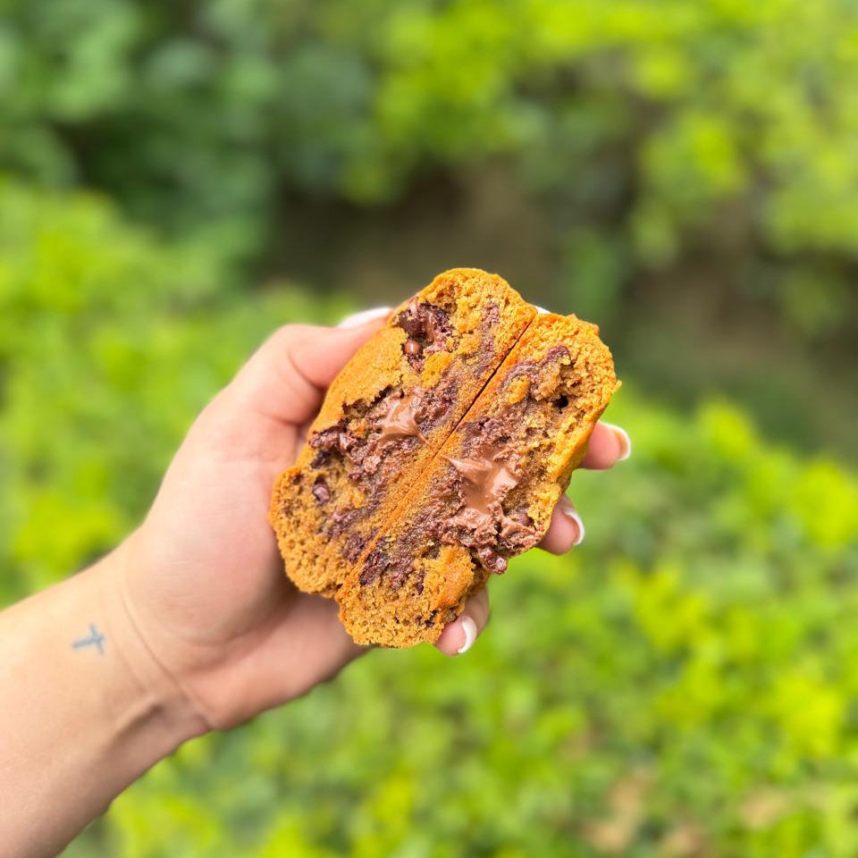 Choconutella: Galleta de Chocolate Chip Rellena de Nutella | Bike n´Bite