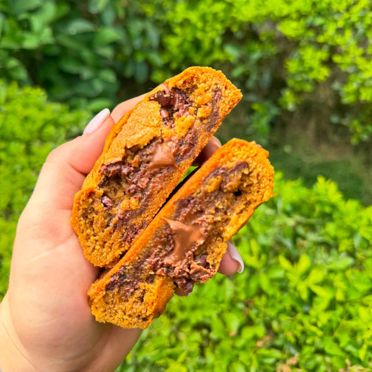 Choconutella: Galleta de Chocolate Chip Rellena de Nutella | Bike n´Bite