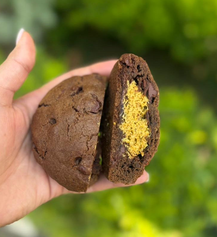 Dubai Double Chocolate Cookie | Bake n' Bite