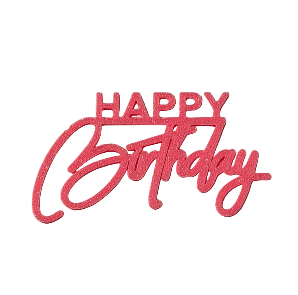 Topper Happy Birthday | Bake N´Bite