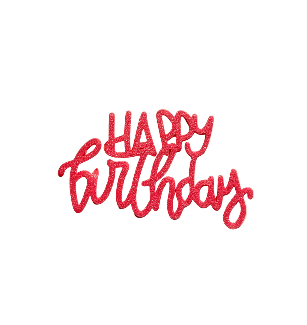 Topper Happy Birthday | Bake N´Bite