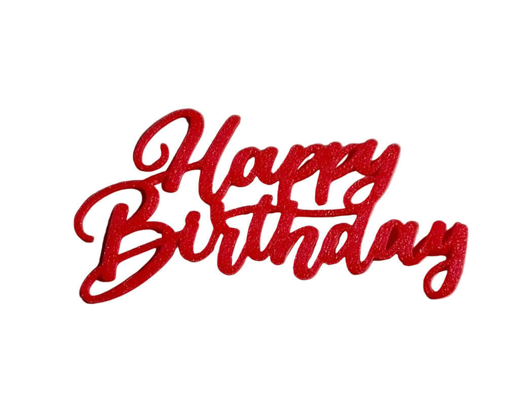 Topper Happy Birthday | Bake N´Bite