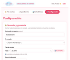 Calculadora de Costos Digital